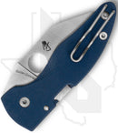 Spyderco MicroJimbo C264GPCBL - Cobalt Blue G-10