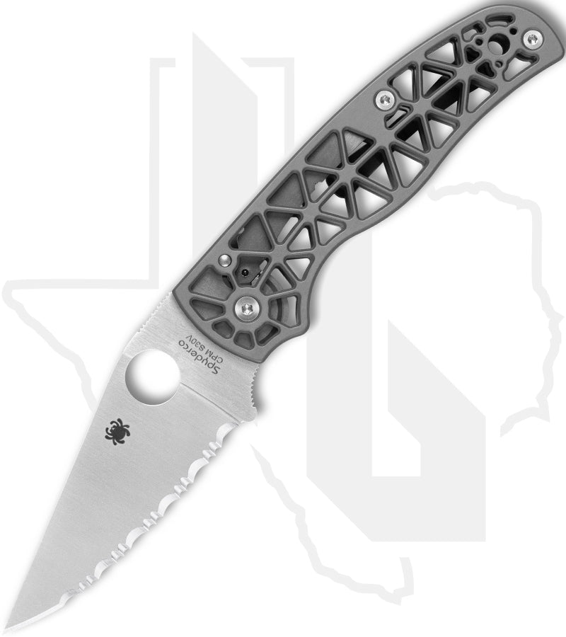Spyderco Edgerati C266ALS - Aluminum, SpyderEdge