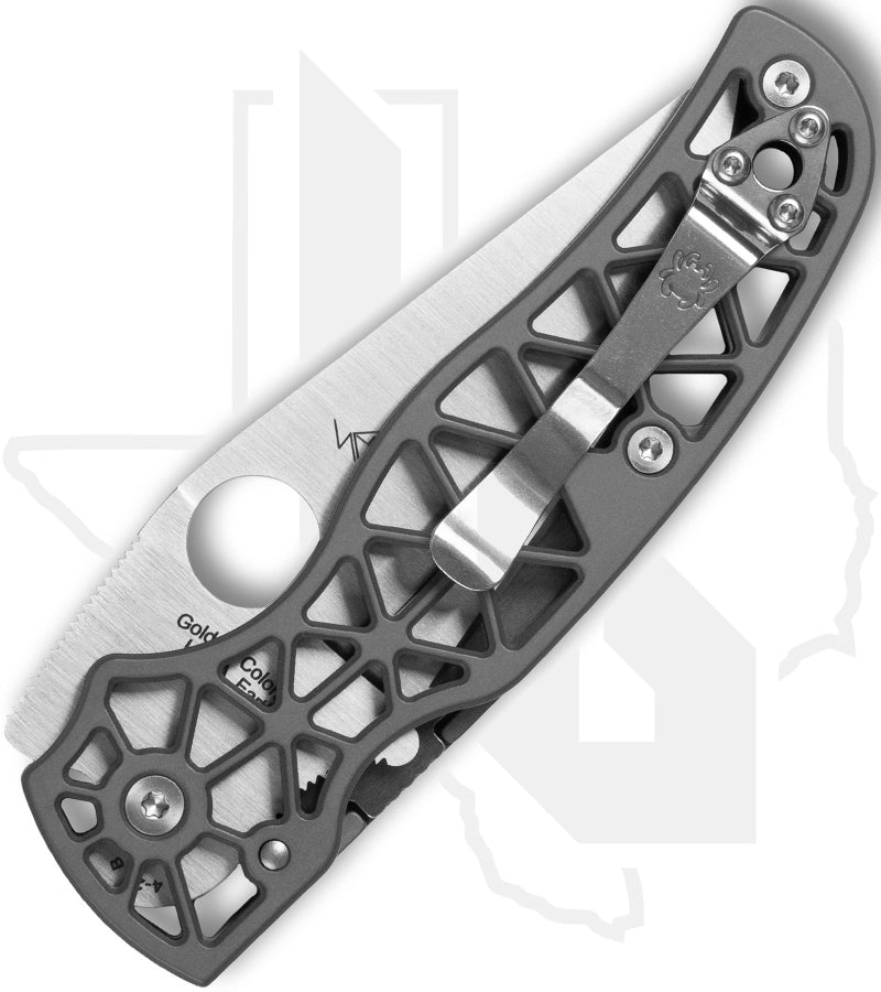 Spyderco Edgerati C266ALS - Aluminum, SpyderEdge