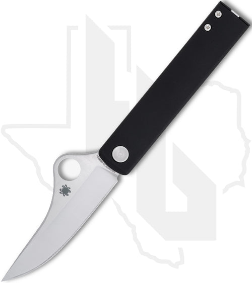 Spyderco Essenza C272ALBKP - Black Aluminum