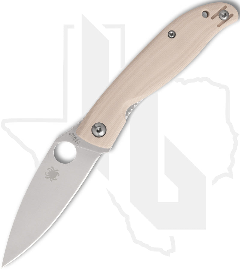 Spyderco Mantra 4 C274GWP - White G-10