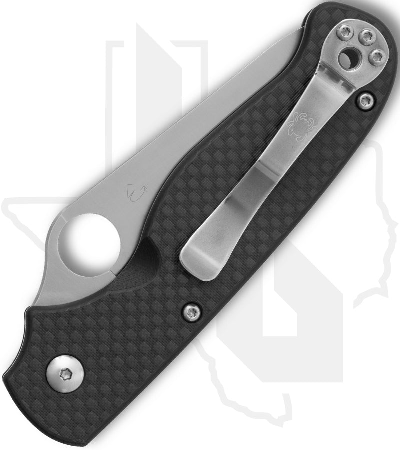 Spyderco ButtonUp C275CFP - Carbon Fiber/G-10 Laminate
