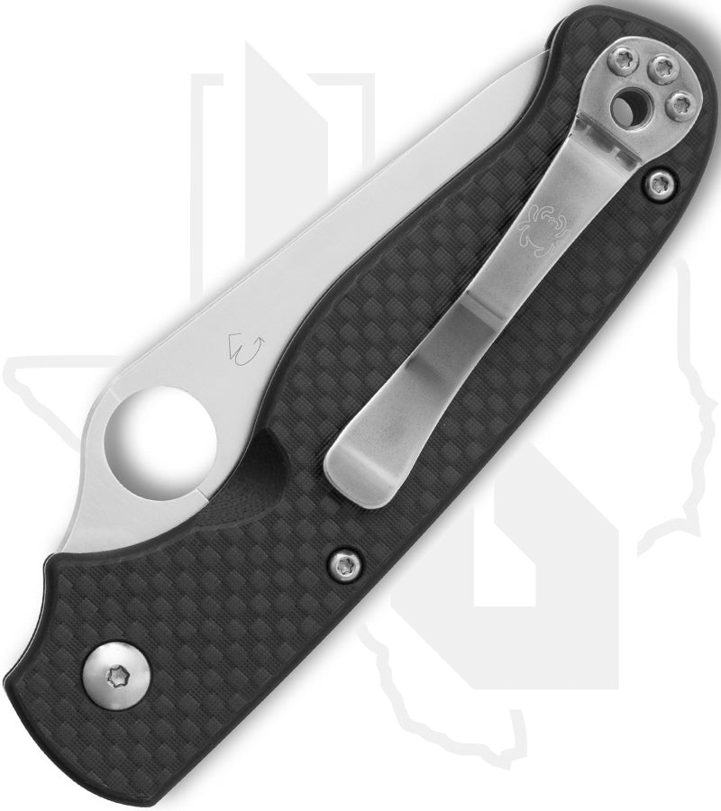 Spyderco ButtonUp C275CFPS - Carbon Fiber/G-10 Laminate
