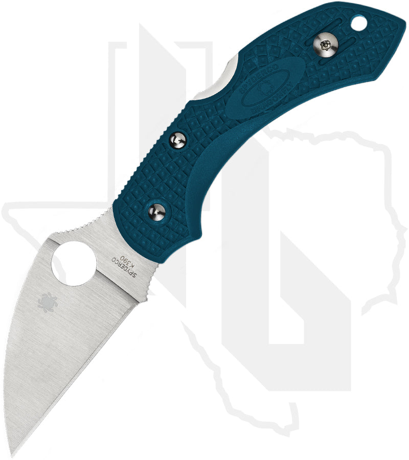 Spyderco Dragonfly 2 Lightweight C28FP2WK390 - Blue FRN, Wharncliffe
