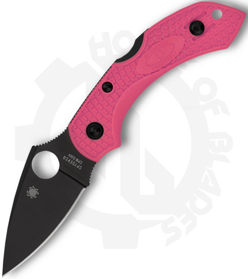 Spyderco Dragonfly 2 Lightweight C28FPPNS30VBK2 - Black, Pink FRN