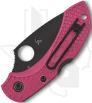 Spyderco Dragonfly 2 Lightweight C28FPPNS30VBK2 - Black, Pink FRN