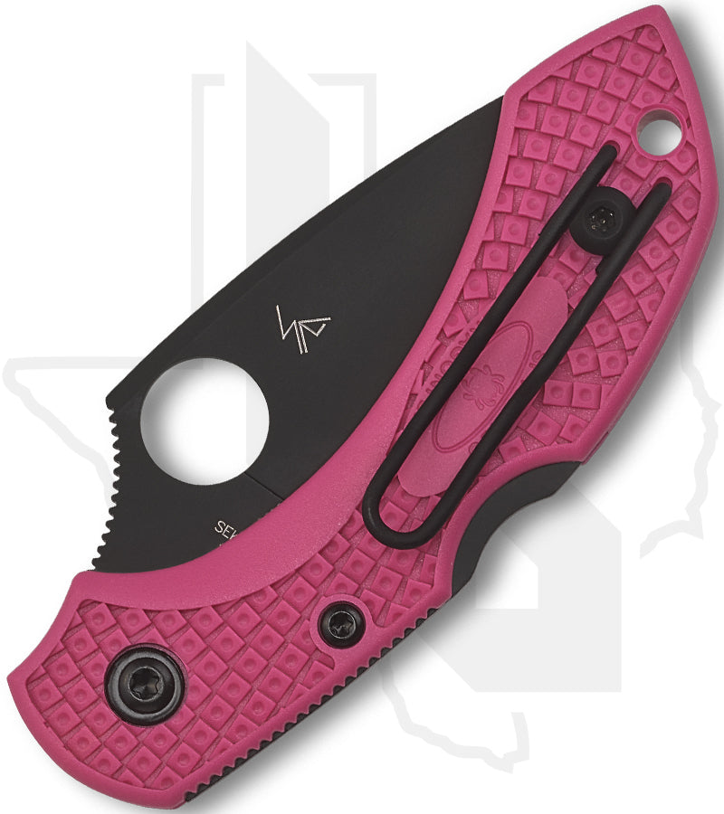 Spyderco Dragonfly 2 Lightweight C28FPPNS30VBK2 - Black, Pink FRN
