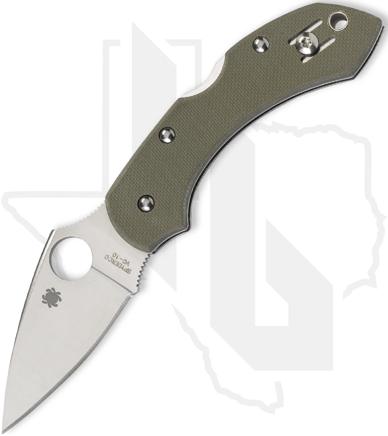 Spyderco Dragonfly C28GPFG - OD Green G-10