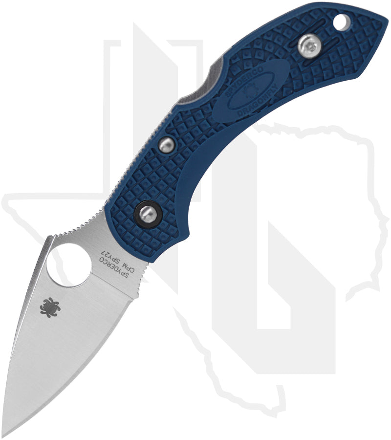 Spyderco Dragonfly 2 Lightweight C28PCBL2 - Cobalt Blue FRN