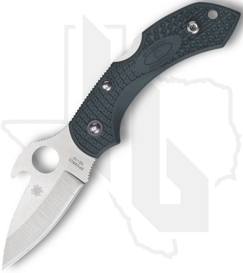 Spyderco Dragonfly 2 Lightweight Emerson Opener C28PGYW2 - Gray FRN