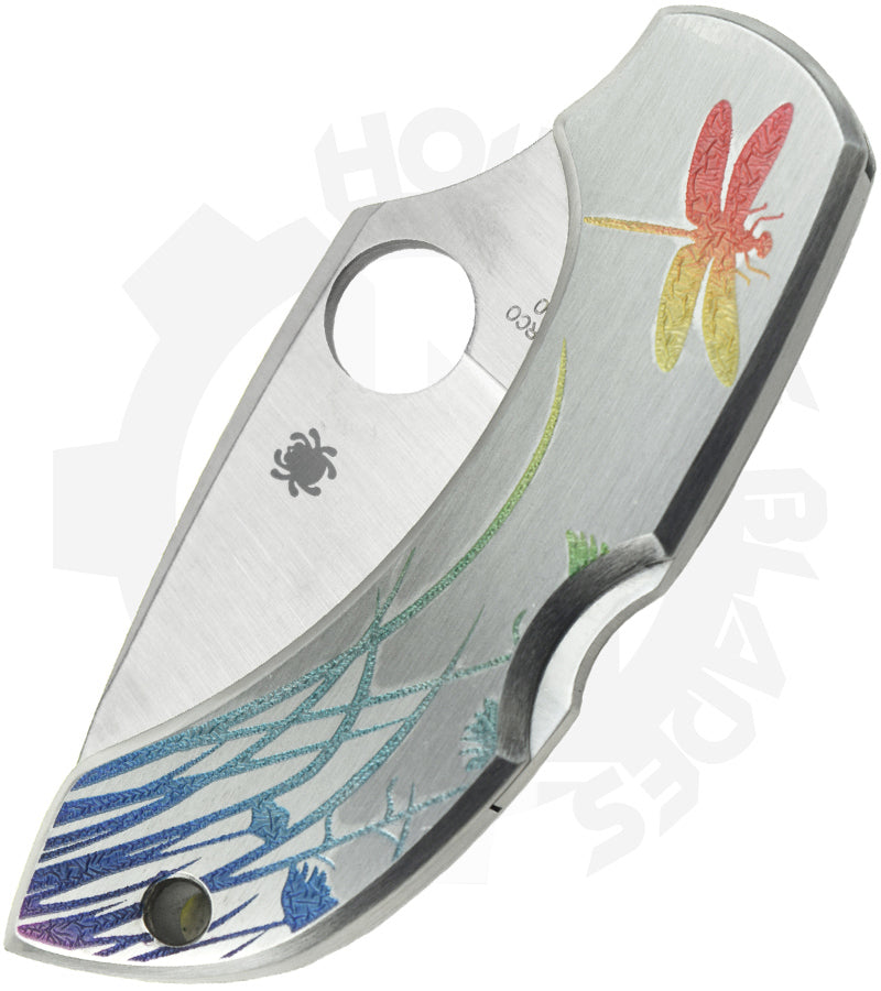 Spyderco Dragonfly C28PT - Stainless Steel, Tattoo