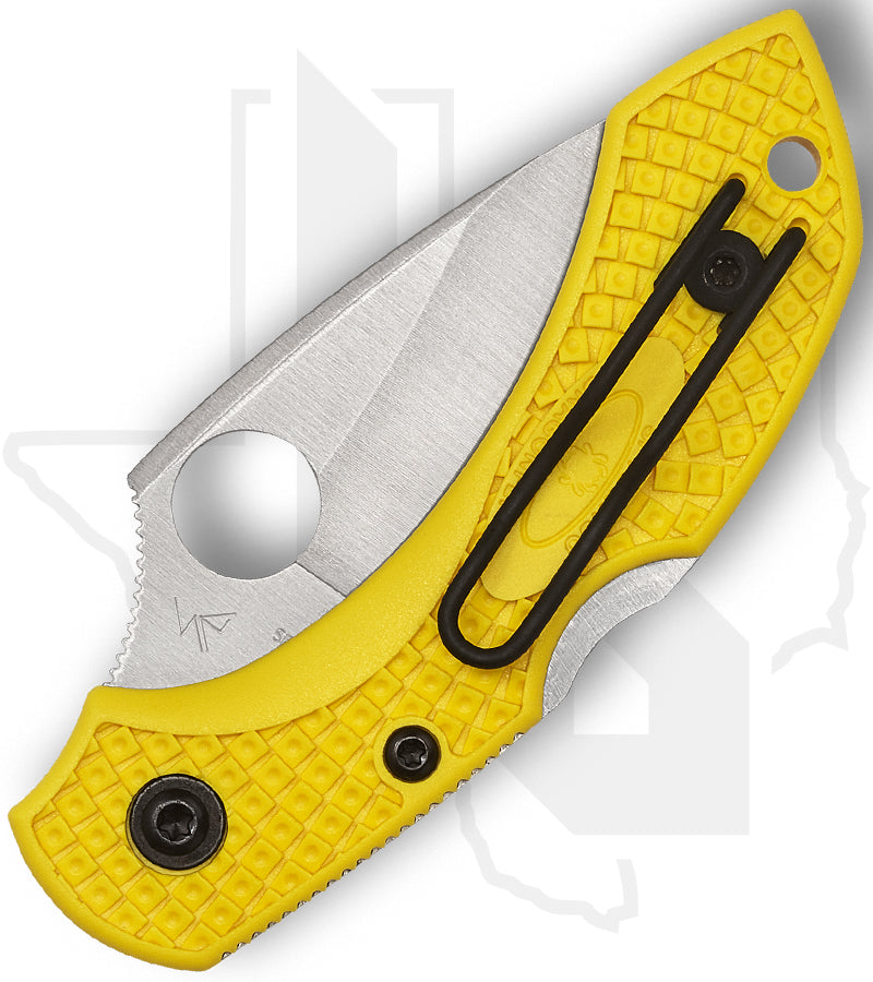 Spyderco Dragonfly 2 Lightweight Salt C28SYL2 - Yellow FRN, SpyderEdge