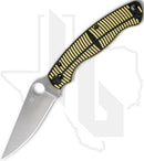 Spyderco Military 2 Salt C36GBKYLMCP2 - Yellow/Black G-10