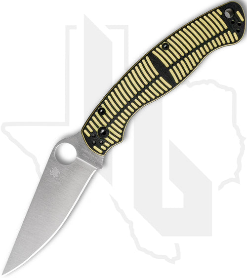 Spyderco Military 2 Salt C36GBKYLMCP2 - Yellow/Black G-10