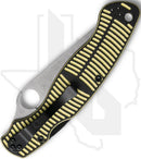 Spyderco Military 2 Salt C36GBKYLMCP2 - Yellow/Black G-10
