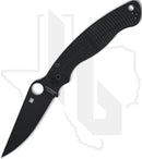 Spyderco Military 2 Salt C36GMCBKP2 - Black, Black G-10