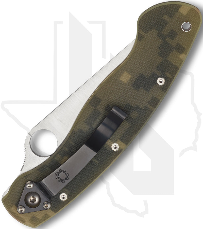 Spyderco Military C36GPCMO - Camo G-10