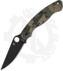 Spyderco Military 2 C36GPCMOBK2 - Black, Camo G-10