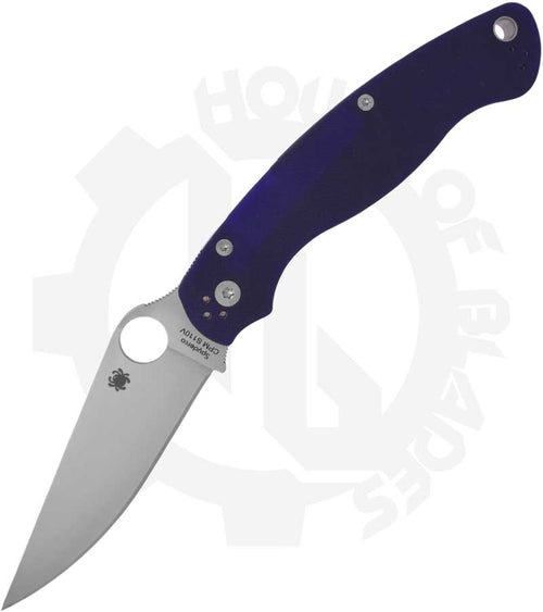 Spyderco Military 2 C36GPDBL2 - Dark Blue G-10