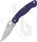 Spyderco Military 2 C36GPDBL2 - Dark Blue G-10