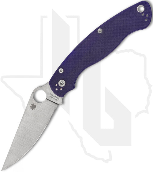 Spyderco Military 2 C36GPDBL2 - Dark Blue G-10