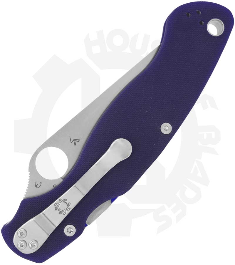 Spyderco Military 2 C36GPDBL2 - Dark Blue G-10