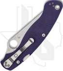 Spyderco Military 2 C36GPDBL2 - Dark Blue G-10