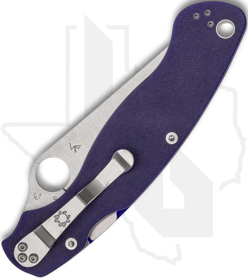 Spyderco Military 2 C36GPDBL2 - Dark Blue G-10