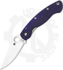 Spyderco Military C36GPDBL - Dark Blue G-10