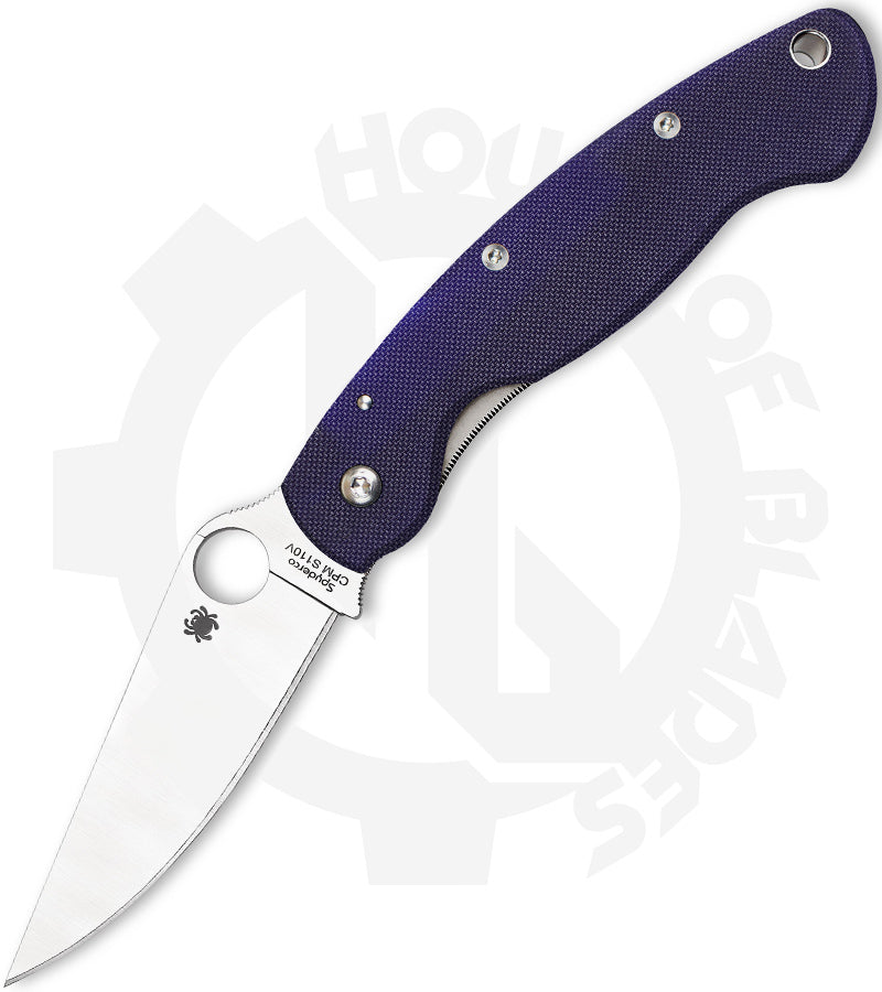 Spyderco Military C36GPDBL - Dark Blue G-10