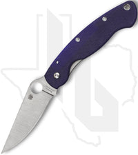 Spyderco Military C36GPDBL - Dark Blue G-10