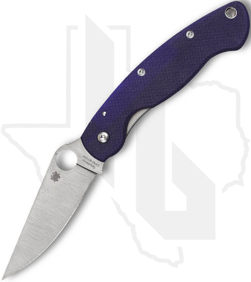 Spyderco Military C36GPDBL - Dark Blue G-10
