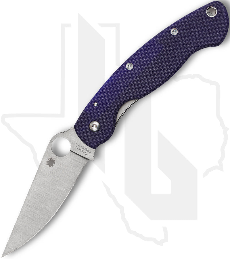 Spyderco Military C36GPDBL - Dark Blue G-10