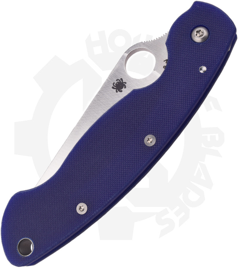 Spyderco Military C36GPDBL - Dark Blue G-10