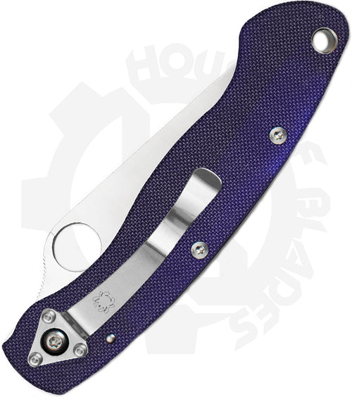 Spyderco Military C36GPDBL - Dark Blue G-10