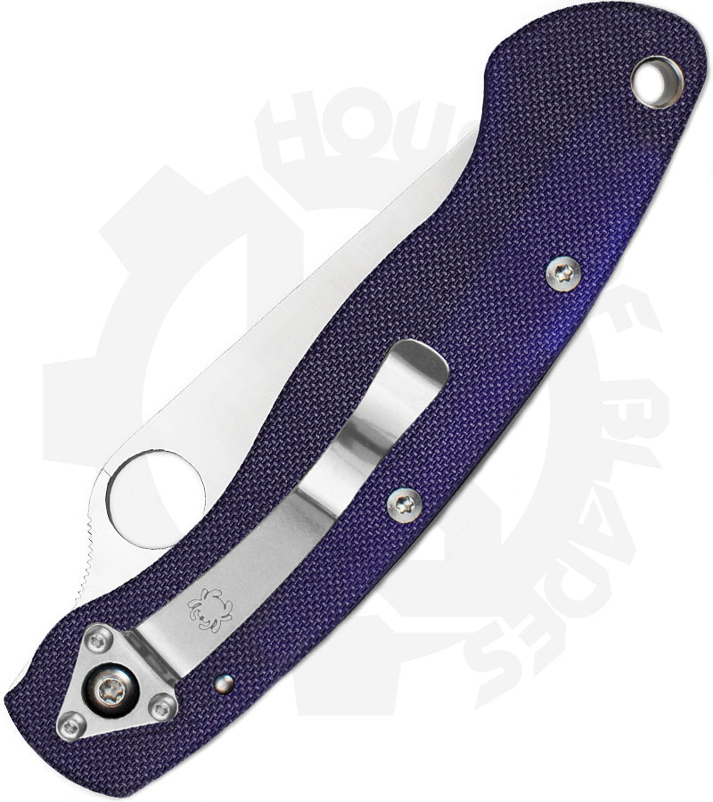 Spyderco Military C36GPDBL - Dark Blue G-10