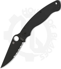 Spyderco Military 2 C36GPSBK2 - Black, Black G-10