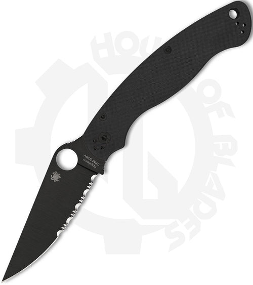 Spyderco Military 2 C36GPSBK2 - Black, Black G-10