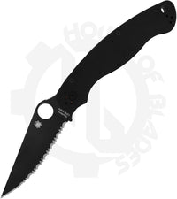 Spyderco Military 2 C36GSBK2 - Black, Black G-10, SpyderEdge