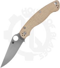 Spyderco Military 2 C36MPCW2 - Canvas Micarta