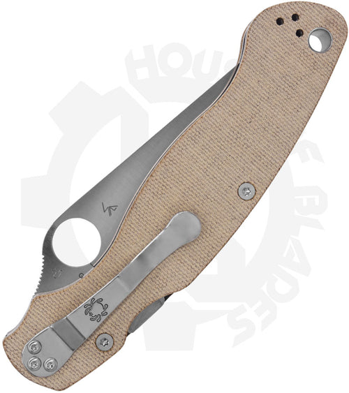 Spyderco Military 2 C36MPCW2 - Canvas Micarta