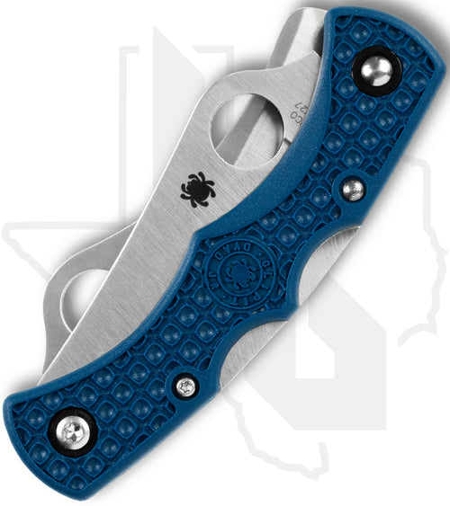 Spyderco Sprint Run Dyad Jr Lightweight C39P&SCBL - Cobalt Blue FRN