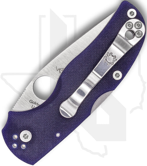 Spyderco Native 5 C41GPDBL5 - Blue G-10
