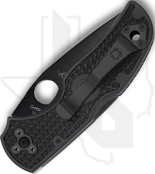 Spyderco Native 5 Lightweight C41PBBK5 - Black, Black FRN