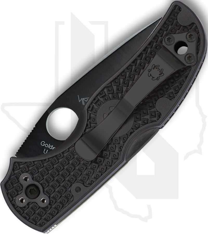 Spyderco Native 5 Lightweight C41PBBK5 - Black, Black FRN