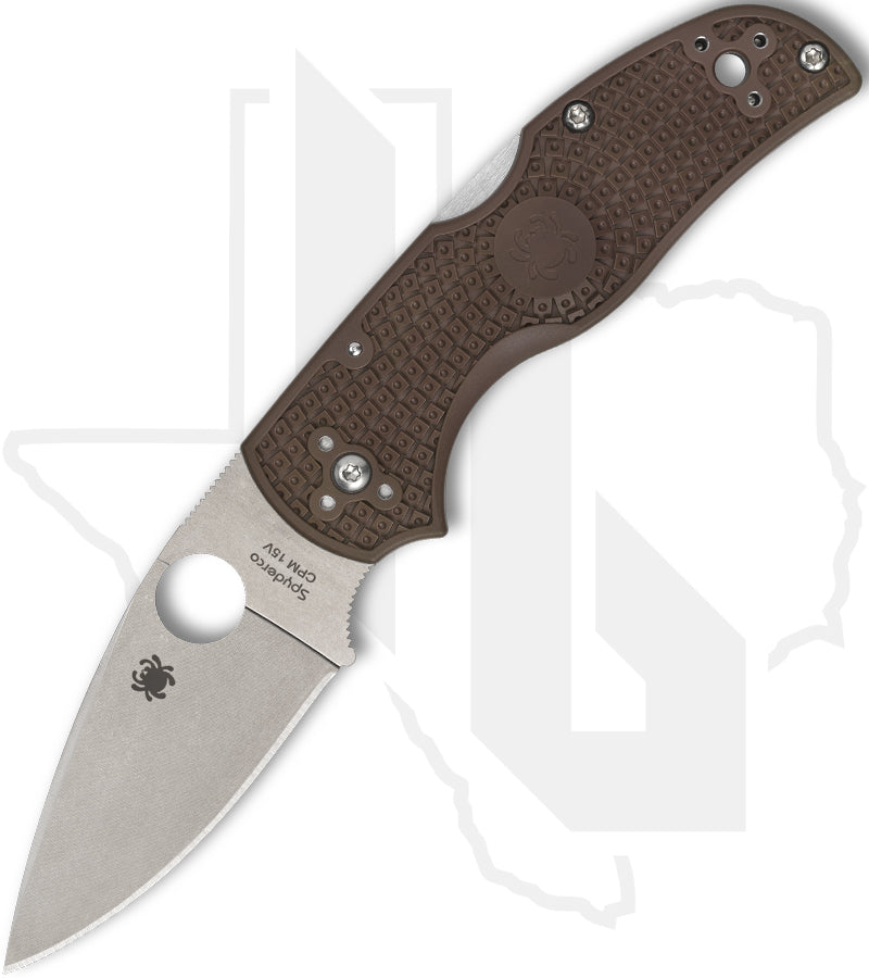 Spyderco Sprint Run Native 5 Lightweight C41PBN15V5 - Brown FRN