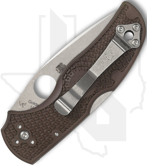 Spyderco Sprint Run Native 5 Lightweight C41PBN15V5 - Brown FRN