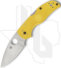 Spyderco Native 5 Lightweight Salt C41PYL5 - Yellow FRN