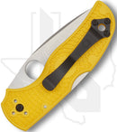 Spyderco Native 5 Lightweight Salt C41PYL5 - Yellow FRN