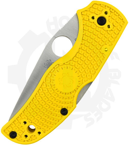 Spyderco Native 5 Lightweight Salt C41SYL5 - Yellow FRN, SpyderEdge
